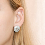 Ocean Isle Sand Dollar Stud Earrings Earrings Island by Koa Nani 