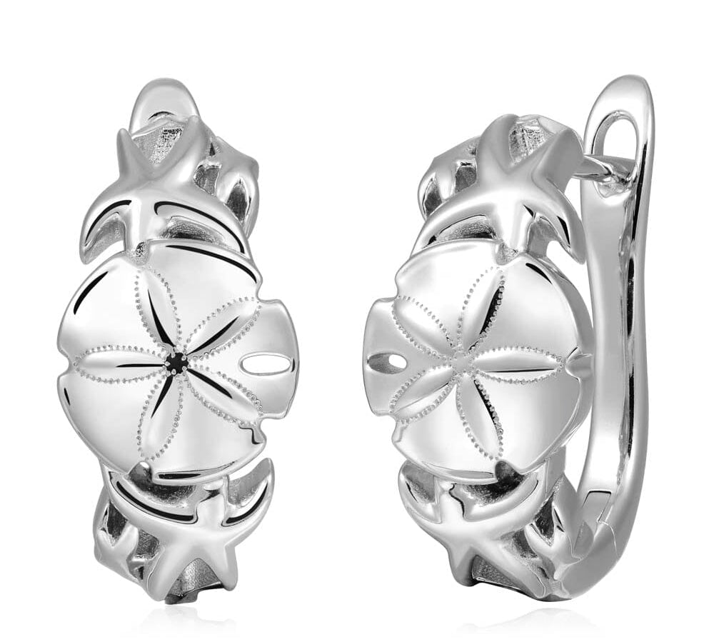 Ocean Luck Latch Back Earrings Earrings Island by Koa Nani 