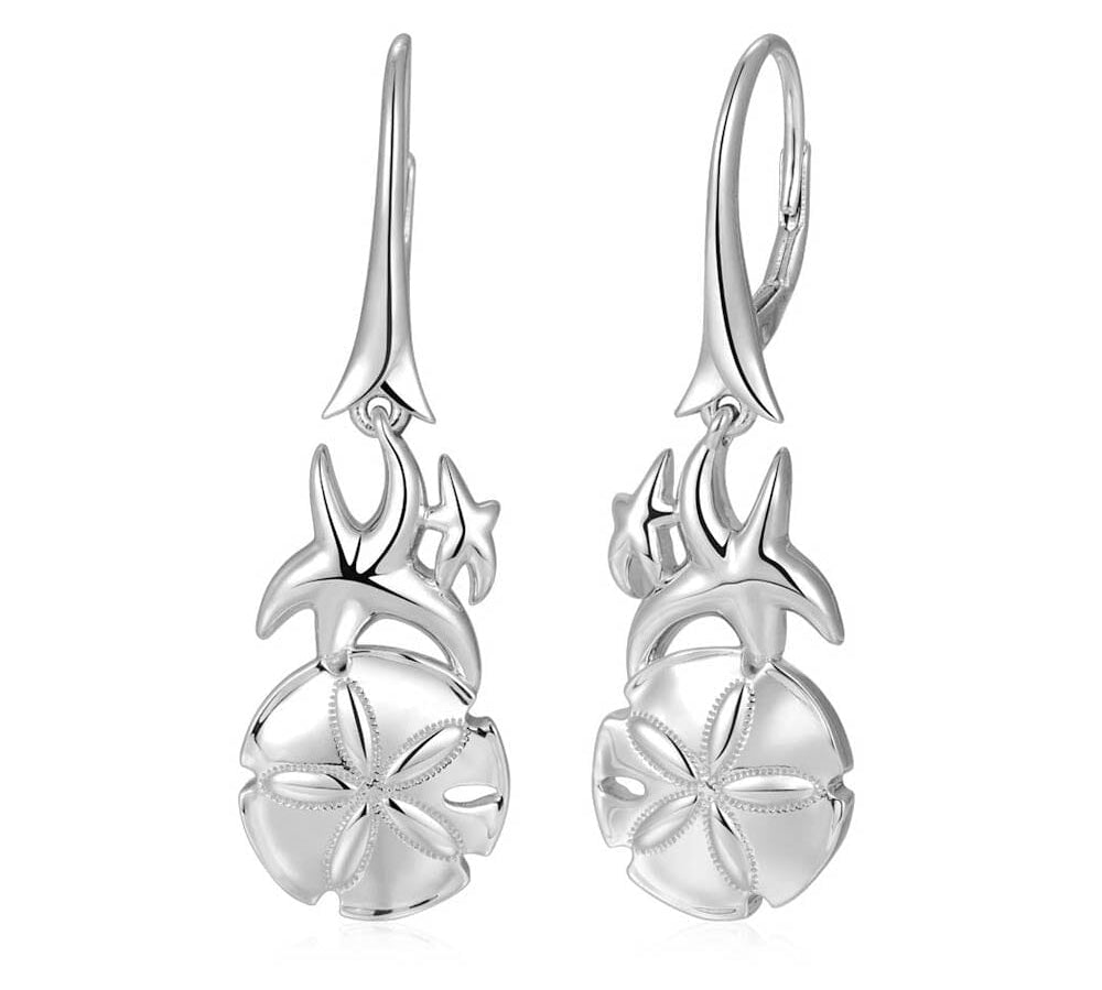 Ocean Luck Lever Back Earrings Earrings Island by Koa Nani 