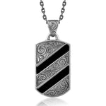 Onyx Palaa Nocturne Plaque Pendant Pendant Island by Koa Nani 