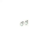 Opalite Stud Earrings Earrings Island by Koa Nani 6mm White 