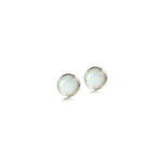 Opalite Stud Earrings Earrings Island by Koa Nani 12mm White 