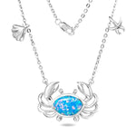 Opal Crab Harmony Necklace Necklace Island by Koa Nani 