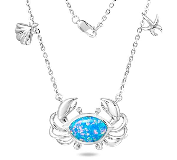 Opal Crab Harmony Necklace Necklace Island by Koa Nani 