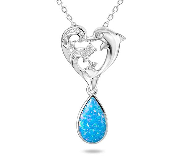 Opal Nai'a Kai Pendant Pendant Island by Koa Nani 