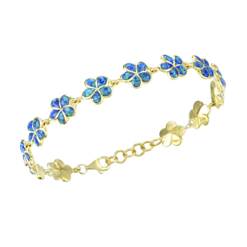 Opal Plumeria Bracelet Bracelet Island by Koa Nani 