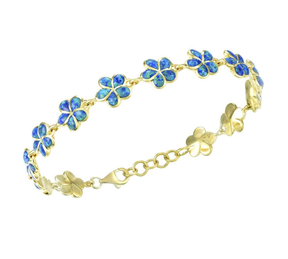 Opal Plumeria Bracelet Bracelet Island by Koa Nani 