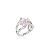 Opal Plumeria Ring Ring Island by Koa Nani Style 2 