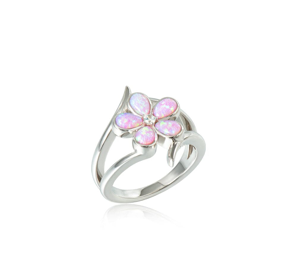 Opal Plumeria Ring Ring Island by Koa Nani Style 2 
