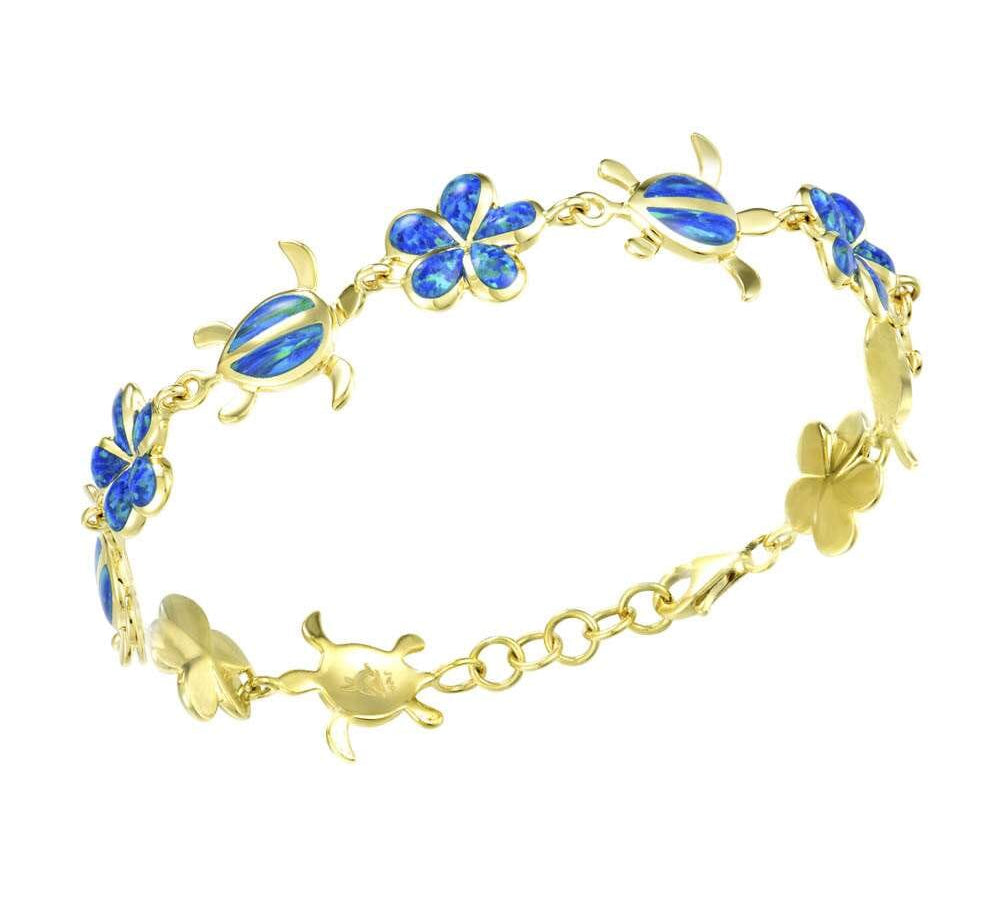 Opal Polynesian Honu Bracelet Bracelet Island by Koa Nani 