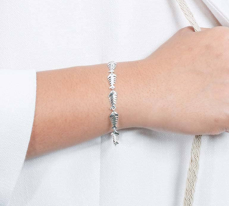 Pacific Fishbone Bracelet Bracelet Island by Koa Nani 