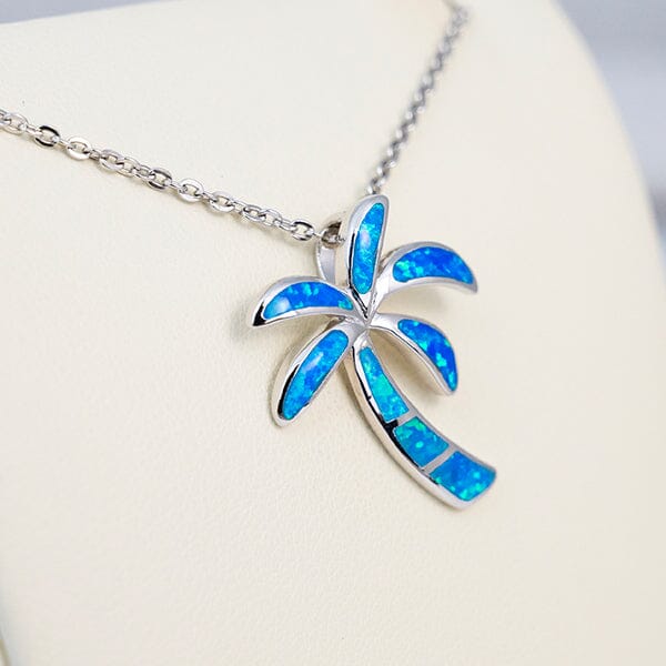 Paradise Opal Breeze Palm Pendant Pendant Island by Koa Nani 