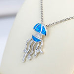 Paradise Opal Bubbly Jellyfish Pendant Pendant Island by Koa Nani 