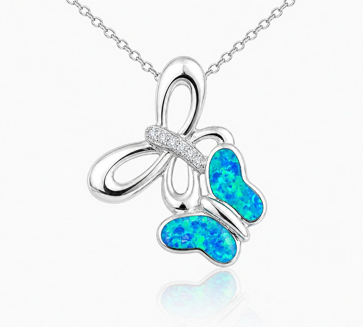Paradise Opal Butterfly Friends Pendant Pendant Island by Koa Nani 