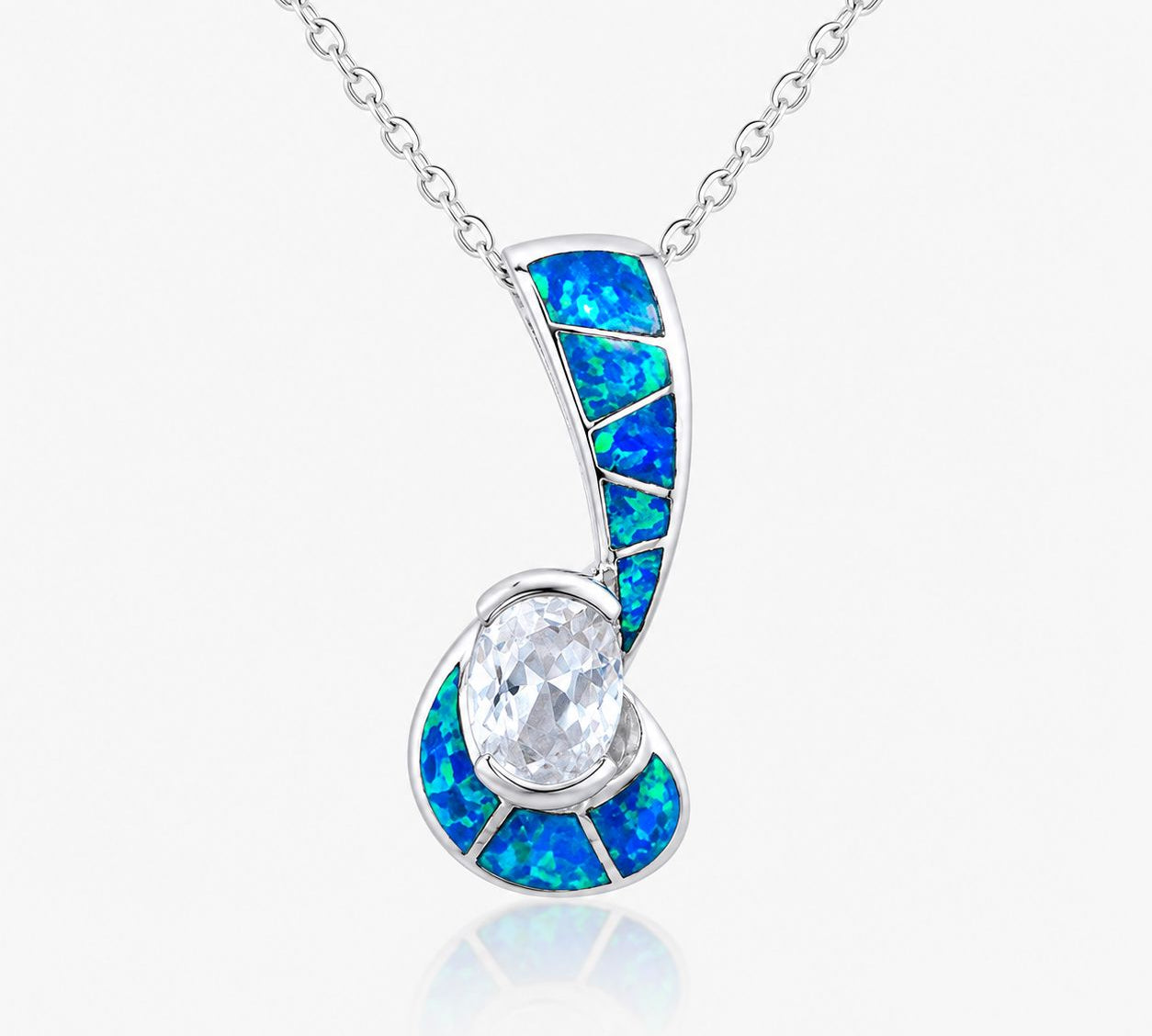 Paradise Opal Celestial Ribbon Pendant Pendant Island by Koa Nani 