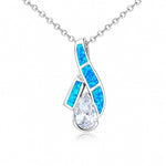 Paradise Opal Eternal Bow Pendant Pendant Island by Koa Nani 