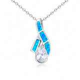 Paradise Opal Eternal Bow Pendant Pendant Island by Koa Nani 