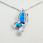Paradise Opal Flutter Butterfly Pendant Pendant Island by Koa Nani 