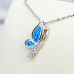 Paradise Opal Flutter Butterfly Pendant Pendant Island by Koa Nani 