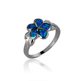 Paradise Opal Grand Plumeria Ring Ring Island by Koa Nani 