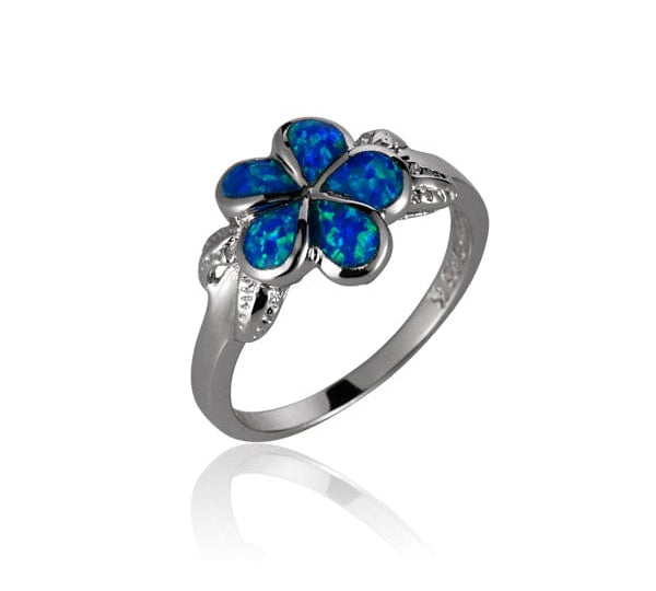 Paradise Opal Grand Plumeria Ring Ring Island by Koa Nani 