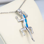 Paradise Opal Island Lizard Pendant Pendant Island by Koa Nani 