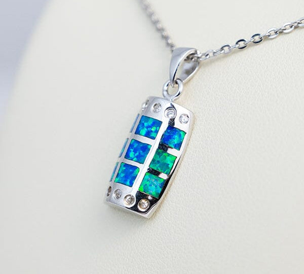 Paradise Opal Lost at Sea Barrel Pendant Pendant Island by Koa Nani 