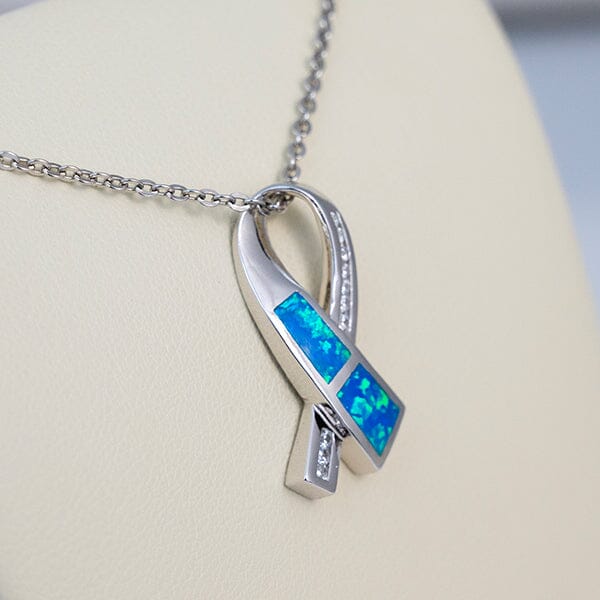 Paradise Opal Luxe Loop Ribbon Pendant Pendant Island by Koa Nani 