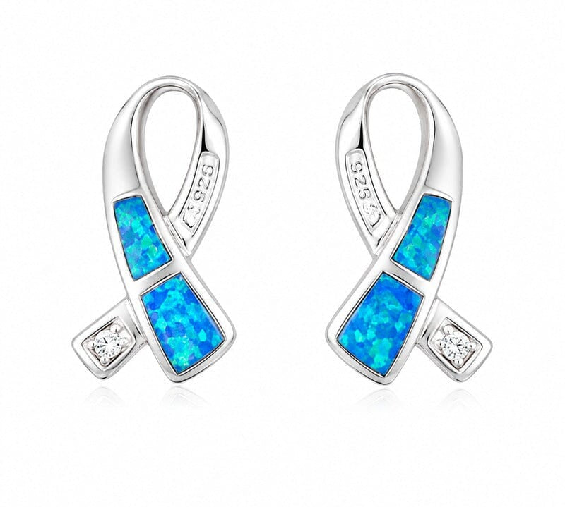 Paradise Opal Luxe Ribbon Earrings Earrings Island by Koa Nani 
