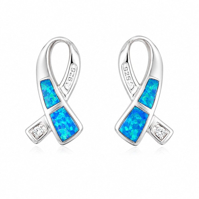 Paradise Opal Luxe Ribbon Earrings Earrings Island by Koa Nani 