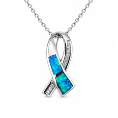 Paradise Opal Luxe Ribbon Pendant Pendant Island by Koa Nani 