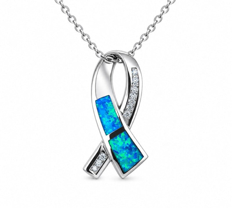 Paradise Opal Luxe Ribbon Pendant Pendant Island by Koa Nani 