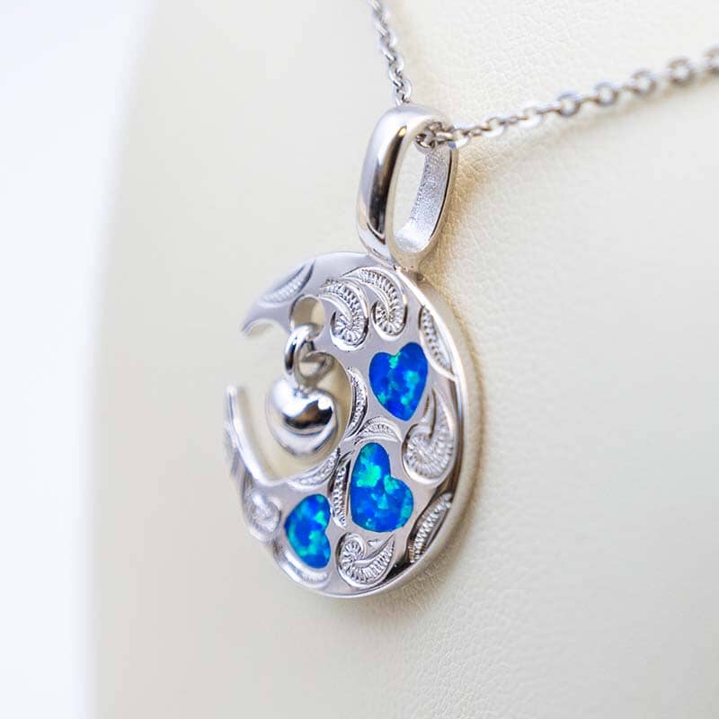 Paradise Opal Moonlit Romance Pendant Pendant Island by Koa Nani 