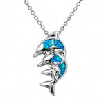 Paradise Opal Nai'a Lovers Pendant Pendant Island by Koa Nani 