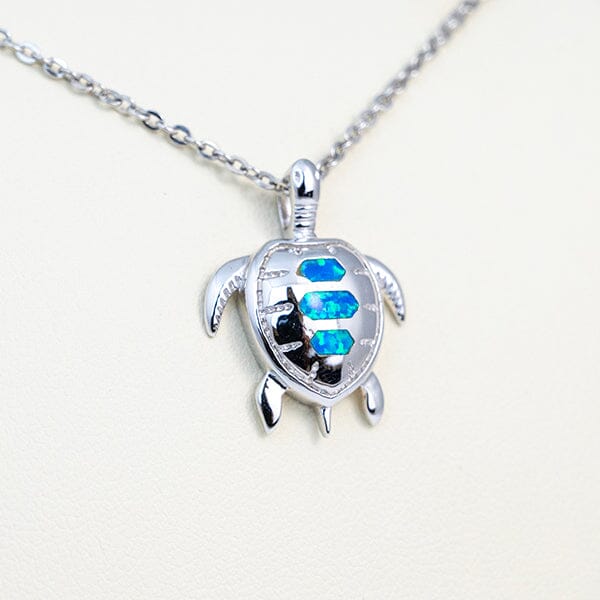 Paradise Opal Pacific Sea Turtle Pendant Pendant Island by Koa Nani 
