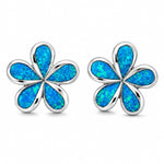 Paradise Opal Plumeria Earrings Earrings Island by Koa Nani 