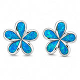 Paradise Opal Plumeria Earrings Earrings Island by Koa Nani 