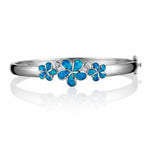 Paradise Opal Plumeria Ohana Bangle Bangle Island by Koa Nani Original 