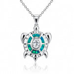 Paradise Opal Pomaikai Honu Pendant Pendant Island by Koa Nani Small (w/ Bale) 