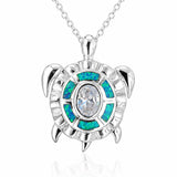 Paradise Opal Pomaikai Honu Pendant Pendant Island by Koa Nani Large 