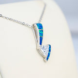 Paradise Opal Radiance Ribbon Pendant Pendant Island by Koa Nani 