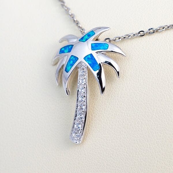 Paradise Opal Seaside Palm Pendant Pendant Island by Koa Nani 