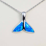 Paradise Opal Whale Tail Pendant Pendant Island by Koa Nani 