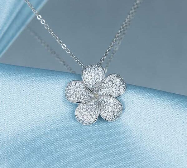 Pavé Blossom Pendant Pendant Island by Koa Nani 