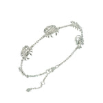 Pavé Blue Crab Charm Bracelet Bracelet Island by Koa Nani 