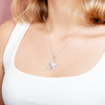 Pavé Classic Starfish Pendant Pendant Island by Koa Nani 