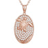 Pavé Honu Oval Pendant Pendant Island by Koa Nani 