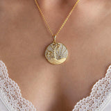 Pavé Island Medallion Pendant Pendant Island by Koa Nani 