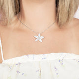 Pavé Island Orchid Pendant Pendant Island by Koa Nani 
