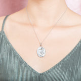 Pavé Magical Seahorse Medallion Pendant Island by Koa Nani 